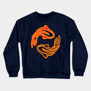 twin fish Crewneck Sweatshirt